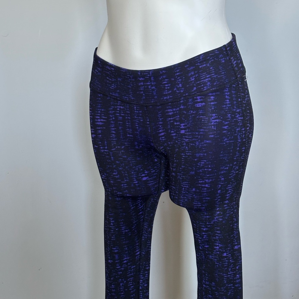 Champion Black and Purple Duo Dry Leggings NWOT